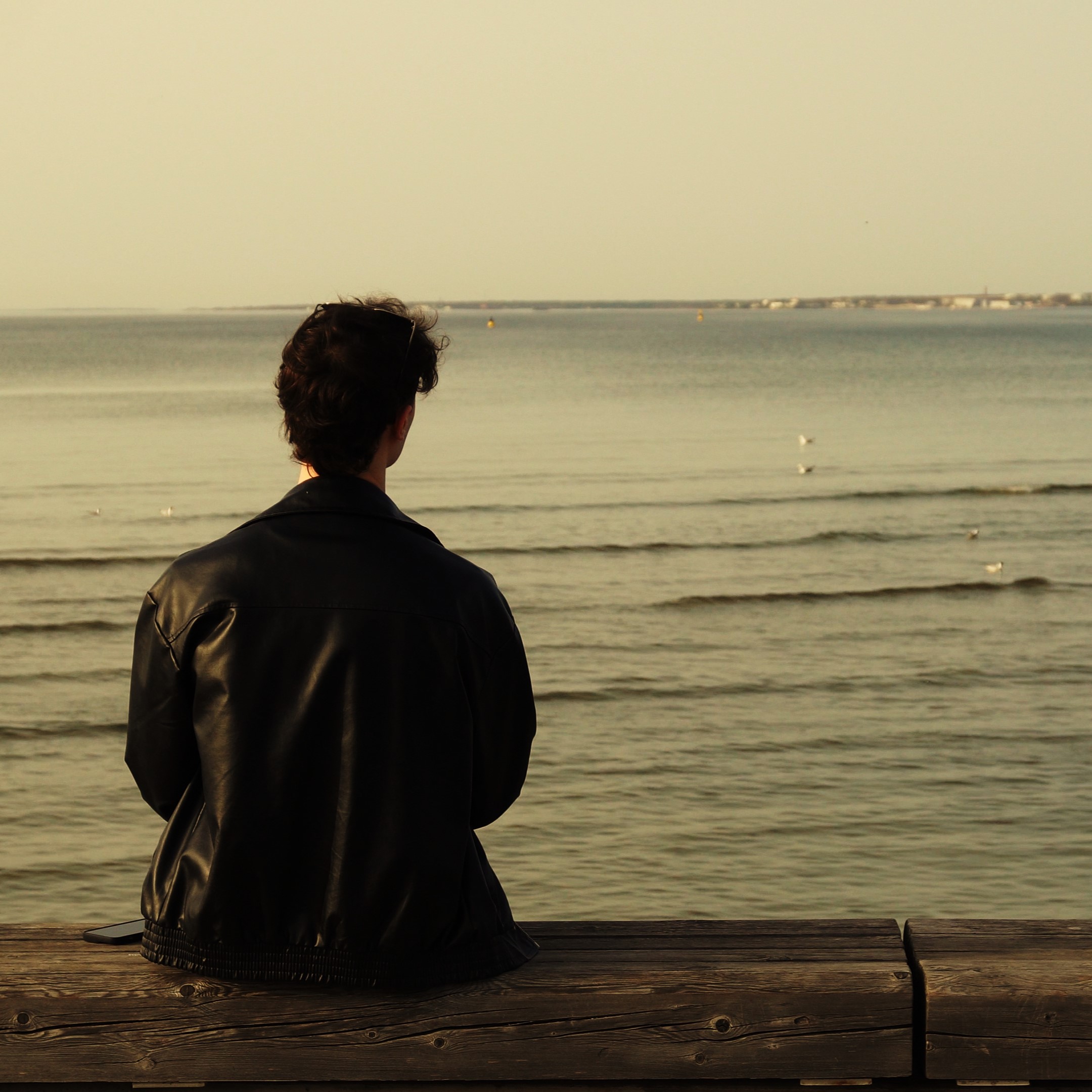 Cover art for 'when you're not here'